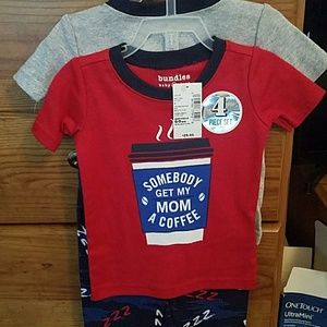 Baby Boy 4 piece PJ set 6-9 months